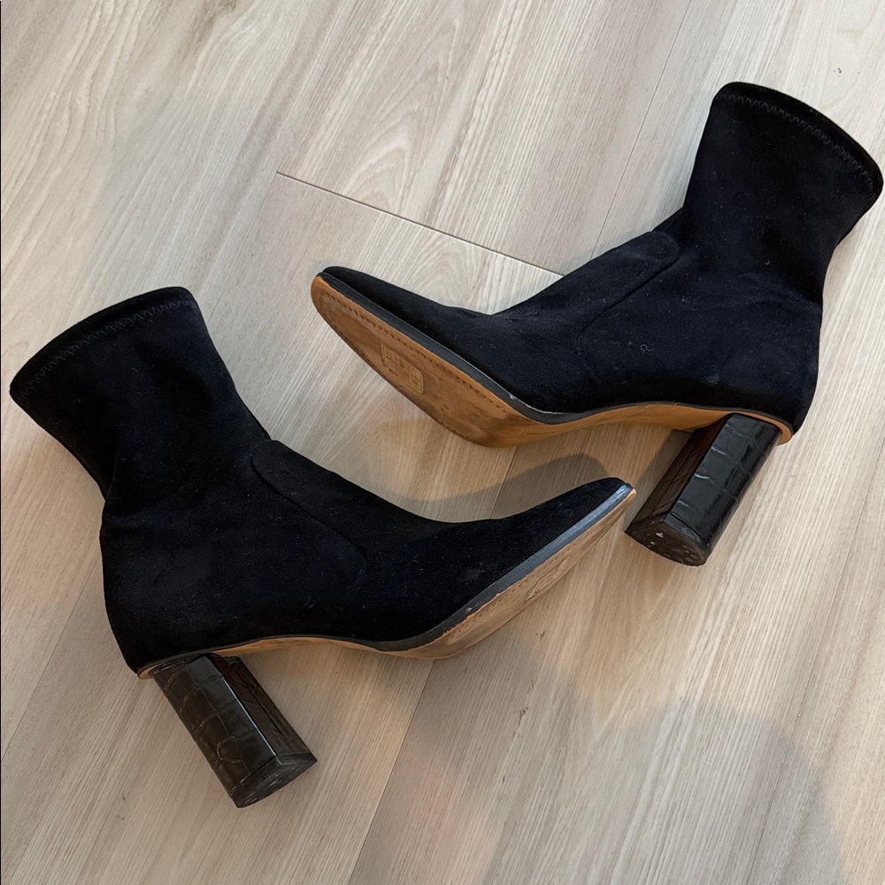 Dolce Vita Black Heeled Boots